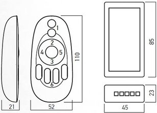 DIMMER 4Z 12/24V DC 12A