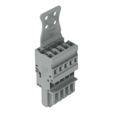 1vodičová pružinová svorkovnice, CAGE CLAMP, 4 mm2, Šedá WAGO 769-105/143-000