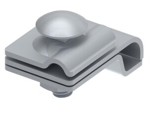Okapová svorka 1šroubová na drát 8/10mm, materiál StZn GROMTOR 114112