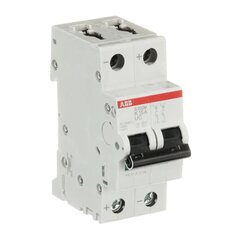 Jistič ABB S202M-K15UC, 2P, 15A, char. K, DC: 220/440V DC, AC: 253/440V