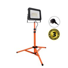 LED venkovní reflektor PRO se stojanem 100W 9200lm kabel se zástrčkou AC 230V