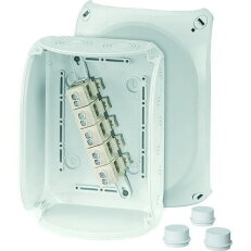 Kabelova rozvodka 2,5-10 mm2 3f, 16 mm2 1f, 5pol. svorka HENSEL DK 1610 GZ