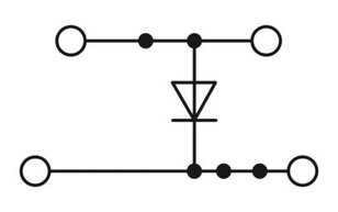Řadová svornice elektronického prvku UTTB 4-DIO/O-U PHOENIX CONTACT 3046809