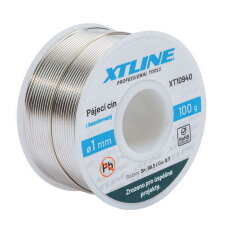 Pájecí cín bezolovnatý 1 mm / 100 g XTLINE XT10940
