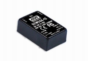 MEAN WELL DCW08B-12 Měnič DC/DC modulový 8W +-12V