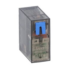 Lovato HR502CD012 Miniaturní relé 2 zap/vyp 8A 12VDC+LED