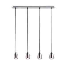 BABADES IV závěsná matný nikl 230V GU10 4x35W RENDL R12084