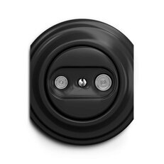 Rámeček GREENLUX KLIKLAP C/STR Black, středový