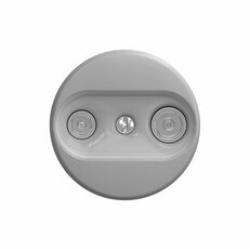 Účastnická zásuvka GREENLUX KLIKLAP S/TV/K Light gray, TV+R (koncová)