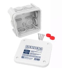 Krabicová rozvodka plastová, 90x90x52, IP55, 850C, UV, HF, SEZ-CZ PLK4010850