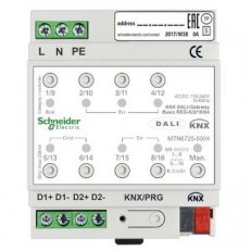 KNX DALI brána Basic REG-K/2/16/64 SCHNEIDER MTN6725-0004