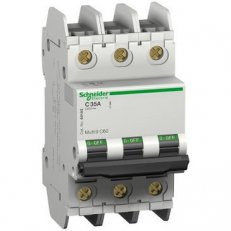 60182 MULTI9 C60 UL489 3P 30A C 240VAC B