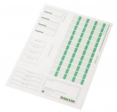 ZA14 -popisné štítky pro elektroměry