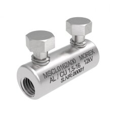 Kabelová spojka MSCL16 Al/Cu 1,5-16mm2, 2x Al šroub, 12 kV MOREK MSCL0162A00