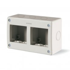 UNIBOX prázdný box montáž na omítku IP40 2+2 moduly SCAME 136.4124