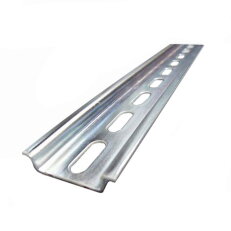 DIN lišta TS 35x7,5, perf.5,2x25, 2000 mm, TS35/F5, Sz MOREK MMD7520B29