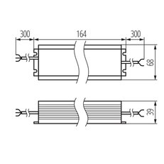 LED napaječ LC 100W 24V IP67 UNV, KANLUX 33423