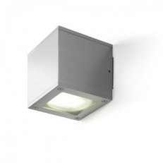 Rendl DIBI DUO nástěnná hliník 230V GX53 2x7W R10174