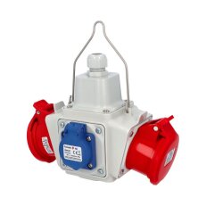 Zásuvkový závěsný box PowerBOX  IP44 1x230V, 2x400V/16/5 FAMATEL pb300