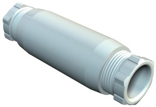 OBO 117 5x2.5 Kabelová spojka pro odbočné krabice 2,5mm2 světle šedá PS