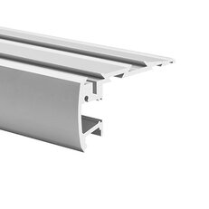 LED hliníkový profil KLUŚ STEP stříbrná anoda 1m, A18042A_1