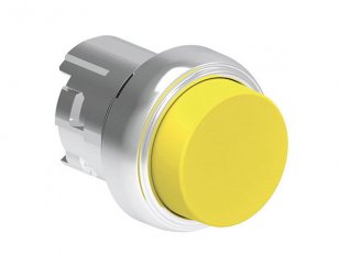 Lovato LPSB205 Tlačítko s návratem kovové d22mm vystouplé žluté