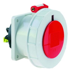 Zásuvka vestavná 16A 5p 400V IP67 6h Quick-Connect BALS 13745