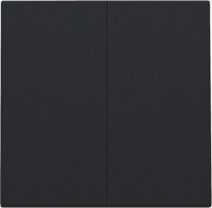 Smart Switch kolébka 2x1/2-BLACK COATED NIKO 161-31004