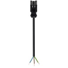 kabel s jedním konektorem gesis, 3-pól, 3*1,5mm2, zásuvka, délka 5m, černý