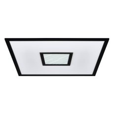 Stropní svítidlo BORDONARA LED-RGB/CCT 450X450 černá/bílá 21,5W IP20 EGLO 900571