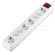8 Holes Socket Whit Switch (3G 1.5MM2 X