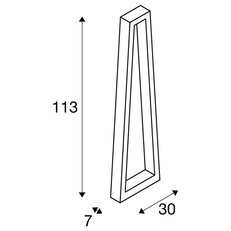 BOOKAT Pole PHASE, stojací svítidlo antracit CCT SLV 1005441