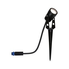 Outdoor Plug+Shine Spot 3W IP65 3000K Black PAULMANN 94374