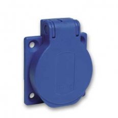 Schneider PKN52B Zásuvka 50 x 50 16A 2P+PE 250V IP54 modrá