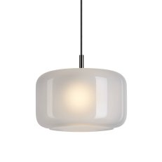 PANTILO 28 PD, E27 závěsné svítidlo, bílá/chrom SLV 1006399