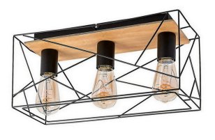 BOIRE E27 3x 40W IP20 černá RABALUX 71023
