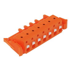 Pružinová svorka CAGE CLAMP oranžová 2,5mm2 7pól. oranžová WAGO 2231-707/037-000