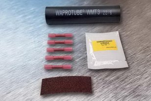 WAPRO SVCZ-LS4-6 teplem smrštitelný spojovací kabelový soubor do 1 kV