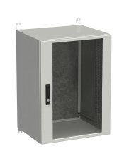 Rozvadeč nástěnný venkovní LC-20 18U 600x500 dveře sklo 3bod.zámek