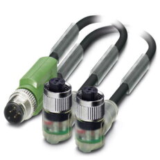 SAC-3P-M12Y/2X1,5-PUR/M12FR2LB Kabel senzoru/aktoru 1669055