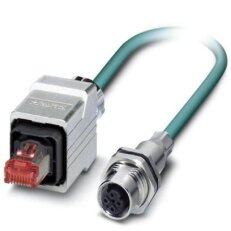 VS-M12FSBP-PPC/ME-93E-LI/2,0 Osazený kabel Ethernet 1406519