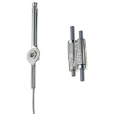 Rychlospojka SLK s kotvou do betonu, 1,5 mm lanko, délka 3 m SLK15L3WA6 196672