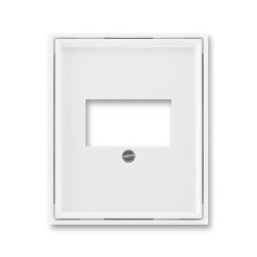 Kryt zásuvky komunikační USB nab 5014E-A00040 03 bílá/bílá Element Time ABB