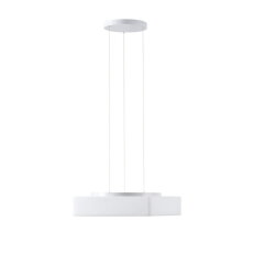 Závěsné LED svítidlo se skleněným stínidlem OSMONT LINA LE7 34W IP40 3/4K bílá
