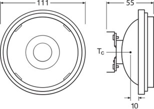 Světelný zdroj LEDVANCE LED AR111 DIM S 11.7W 927 G53
