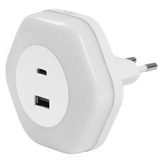 LEDVANCE Lunetta Hexagon USB AC 3000K White
