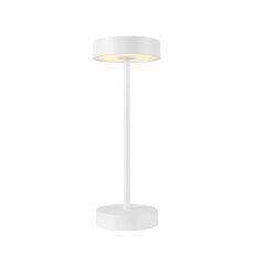 VINOLINA stolní svítidlo, aku, IP54, 2700/3000 K, TOUCH, bílá SLV 1007360
