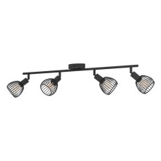 Bodové svítidlo SONNINO E14 černá 4X40W IP20 EGLO 901042