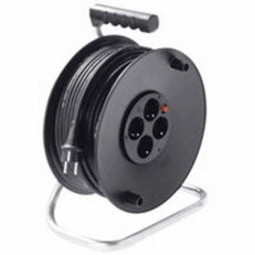 Bachman 392.181 Cable Reel 4-way, with termo-protection