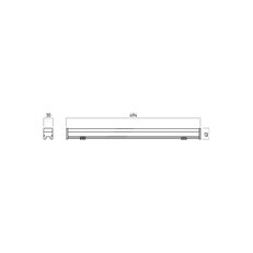 XSTICK IP65 LINEAR FITTING 6W 24V DC 400